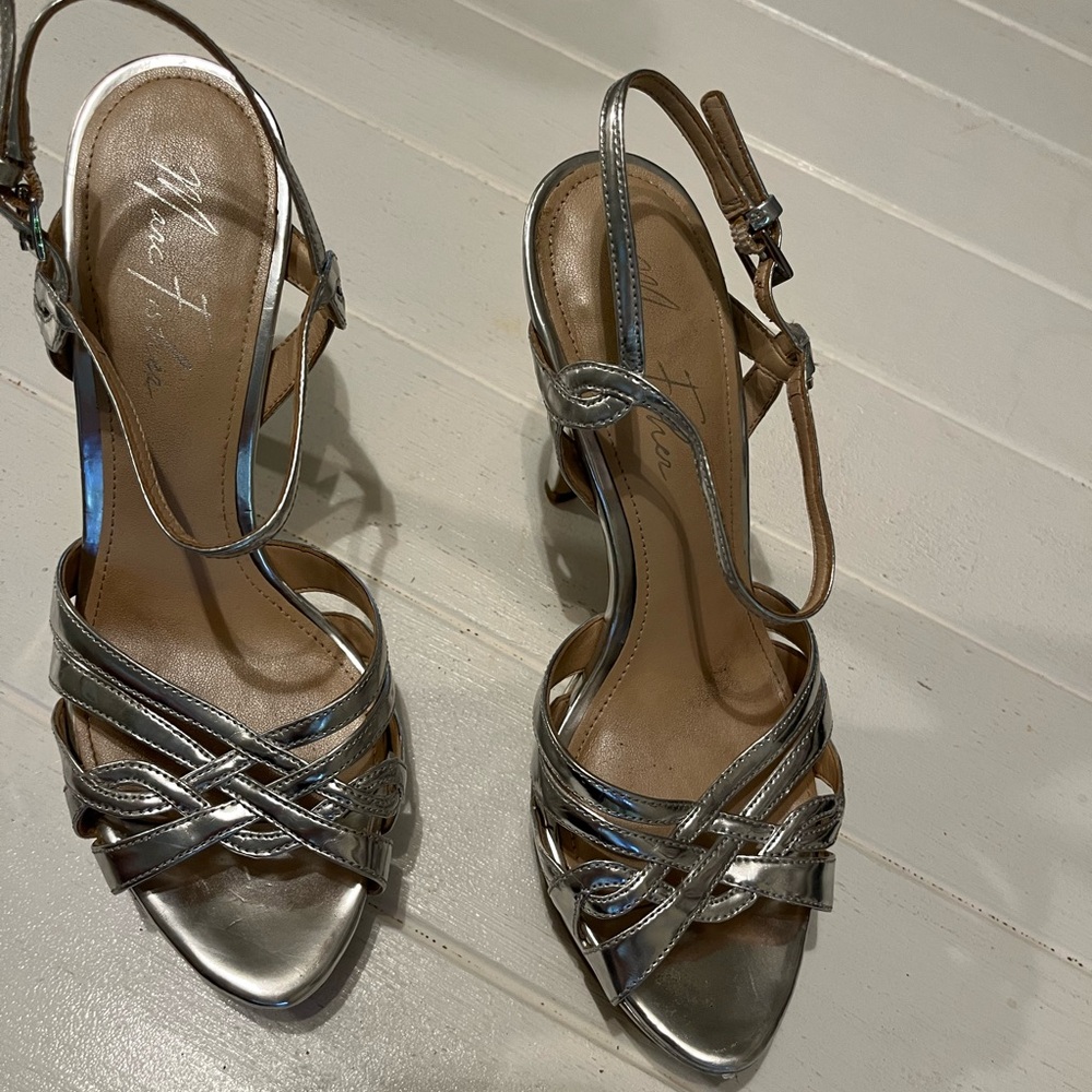 Mark Fisher silver sandals